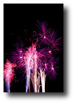 Fireworks photograph