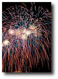 Fireworks photograph