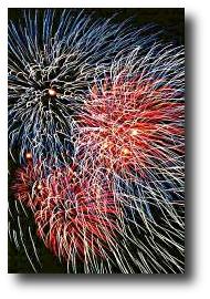 Fireworks photograph