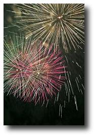 Fireworks photograph