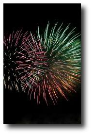 Fireworks photograph