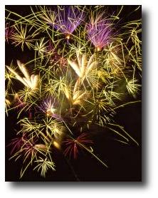 Fireworks photograph