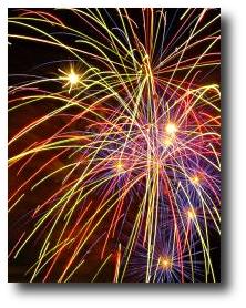 Fireworks photograph