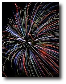 Fireworks photograph