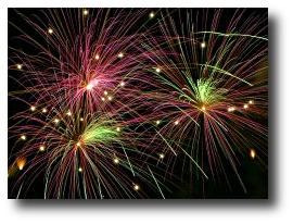 Fireworks photograph