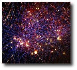 Fireworks photograph