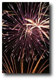 Fireworks photograph