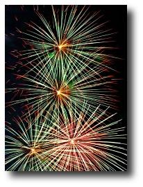 Fireworks photograph