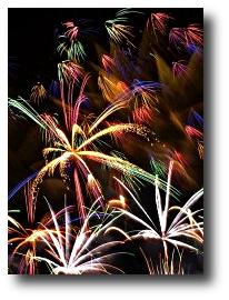 Fireworks photograph