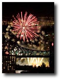 Fireworks photograph