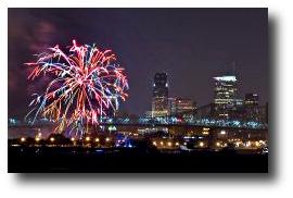 Fireworks photograph