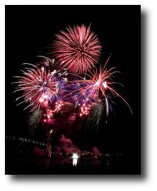 Fireworks photograph