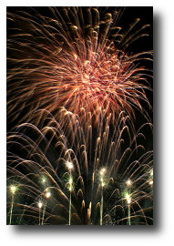 Fireworks photograph