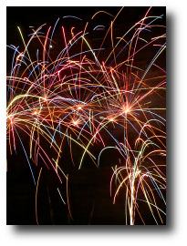 Fireworks photograph