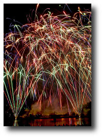 Fireworks photograph