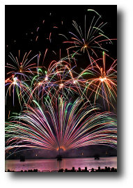 Fireworks photograph