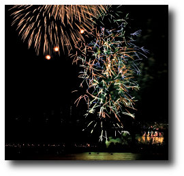 Fireworks photograph