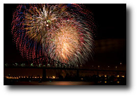 Fireworks photograph