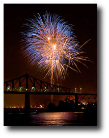 Fireworks photograph