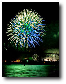 Fireworks photograph