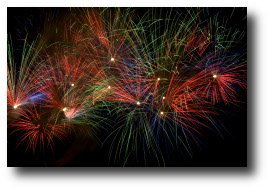 Fireworks photograph