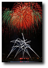 Fireworks photograph