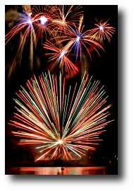 Fireworks photograph