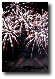 Fireworks photograph