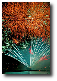 Fireworks photograph