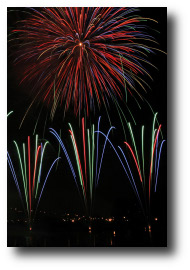 Fireworks photograph