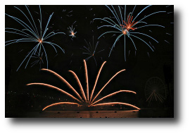 Fireworks photograph