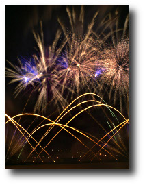 Fireworks photograph