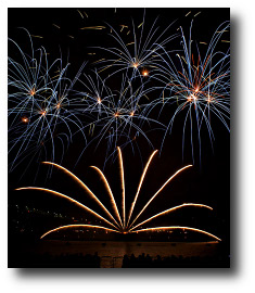 Fireworks photograph