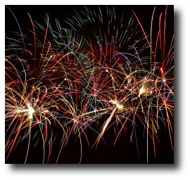 Fireworks photograph