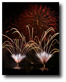 Fireworks photograph