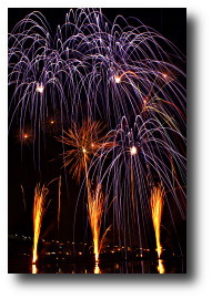 Fireworks photograph