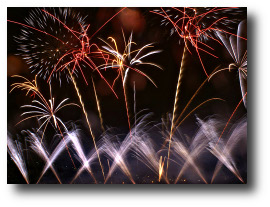 Fireworks photograph