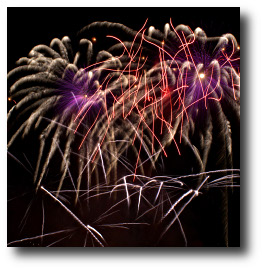 Fireworks photograph