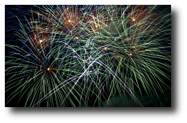 Fireworks photograph