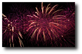 Fireworks photograph