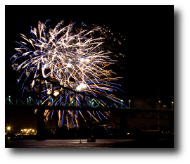 Fireworks photograph