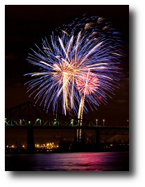 Fireworks photograph