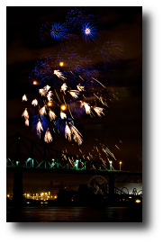 Fireworks photograph