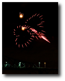 Fireworks photograph