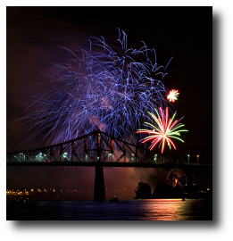 Fireworks photograph