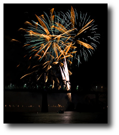 Fireworks photograph