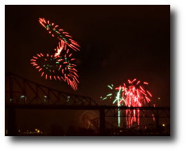 Fireworks photograph