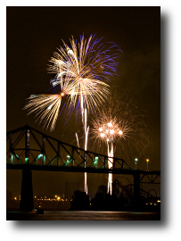 Fireworks photograph