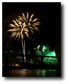 Fireworks photograph