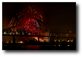 Fireworks photograph